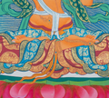 Radiant Manjushri Thangka: Embrace Wisdom and Enlightenment - T-S-BT-RB-AU-M-0111