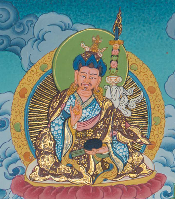 Hand-Painted Chenrezig Thangka - T-S-BT-BB-AU-C-0095