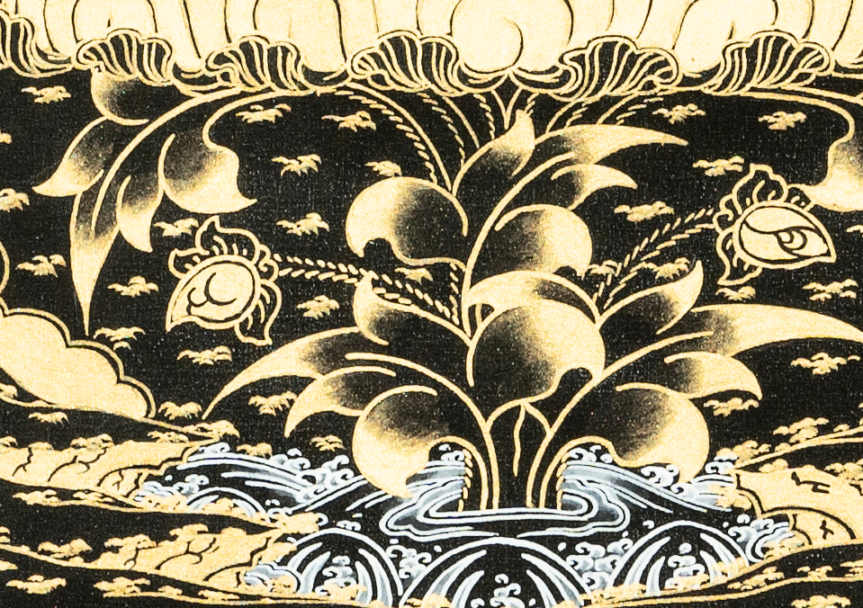 Traditional Hand-made Shakyamuni Buddha Thangka - T-B-HT-BOB-S-0028