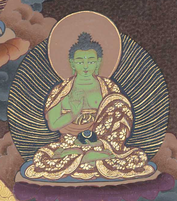 Hand-Painted Jambhala Thangka - T-S-BT-BB-AU-J-0092