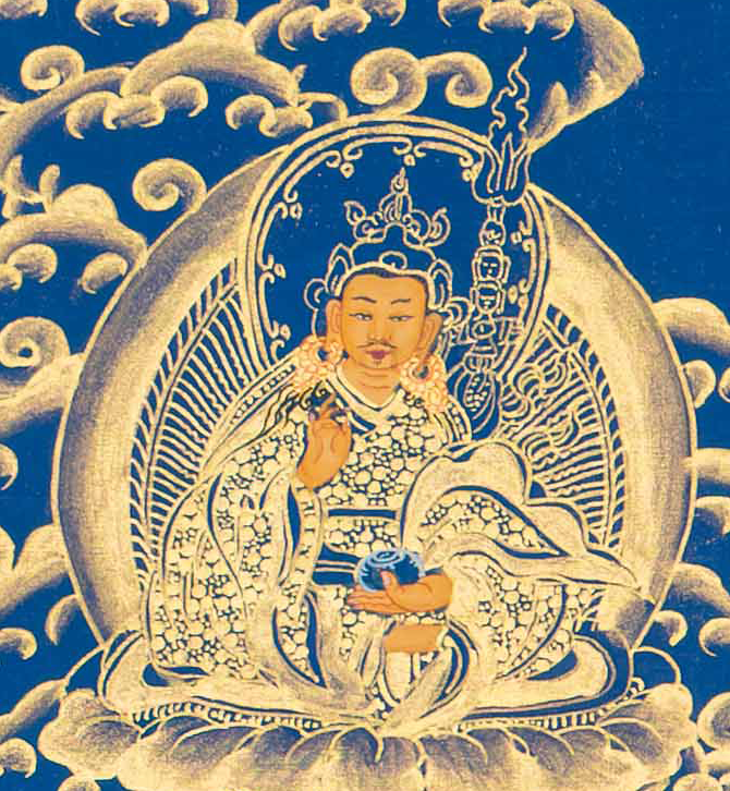 Hand-Painted Green Tara Thangka - T-S-BT-GT-0101