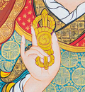 Hand-Painted Guru Padmasambhava Thangka - T-S-BT-BB-AU-GP-0069