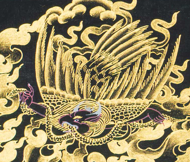 Vajrakilaya Thangka: Piercer of Ignorance and Obstacles - T-S-BT-BB-V-0131