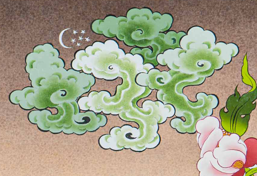 Handpainted Chengresi Thangka - T-S-BT-GB-AU-C-0078