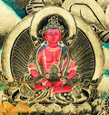 White Tara Thangka: Embodiment of Eternal Serenity - T-PS-SS-BB-WT-0005