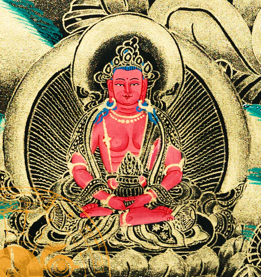 White Tara Thangka: Embodiment of Eternal Serenity - T-PS-SS-BB-WT-0005