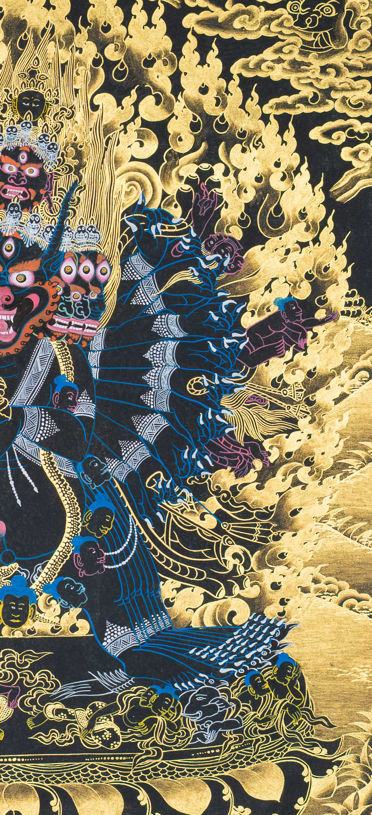 Yamantaka Thangka: Conqueror of Death and Delusion - T-S-BT-BB-Y-0129