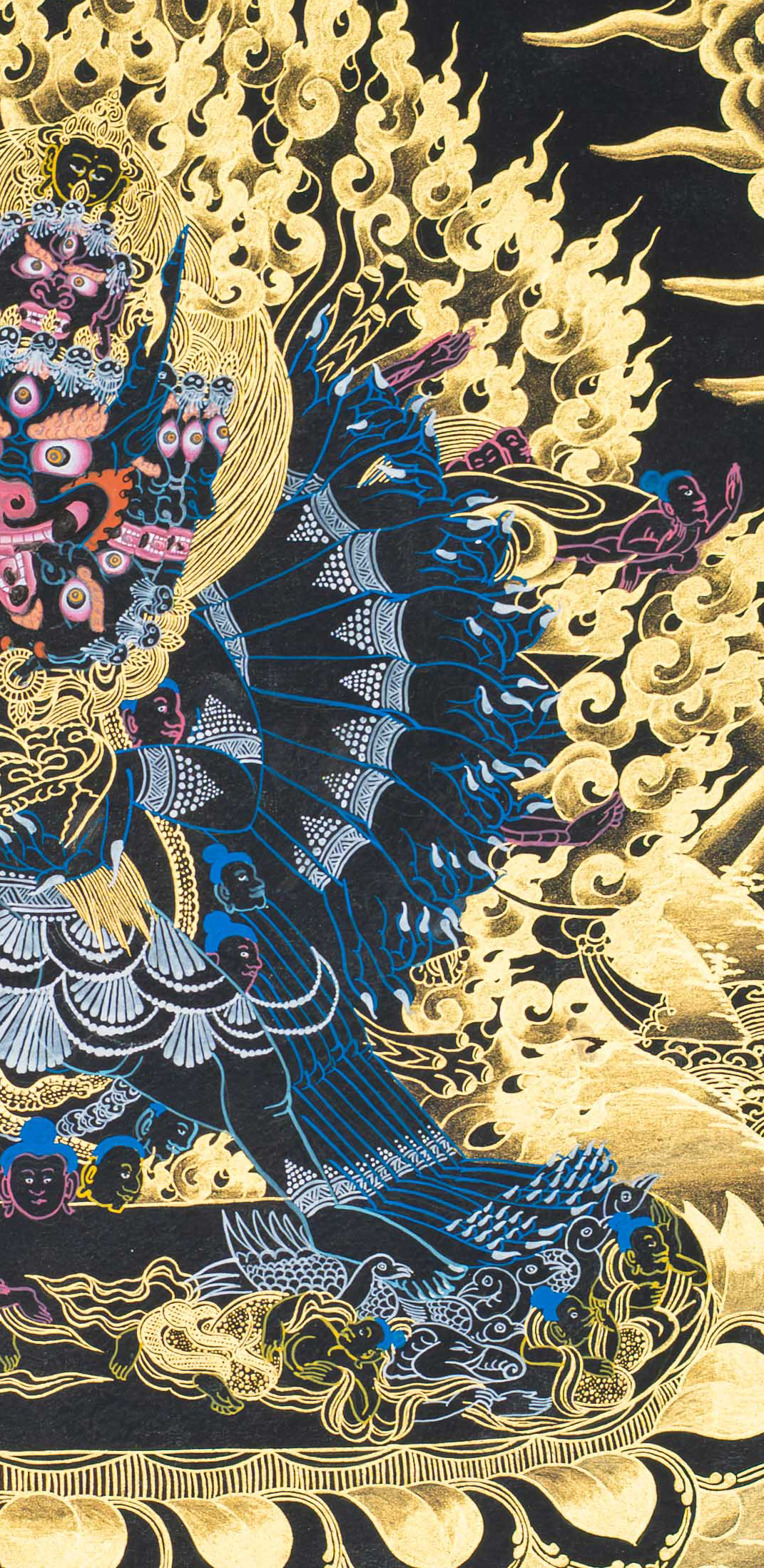 Yamantaka Thangka: Master of Death’s Defeat - T-S-BT-BB-Y-0128