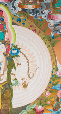 The Thousand-Armed Compassionate Avalokiteshvara Thangka - T-S-BT-GB-AU-A-0141