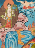 The Mystical Wheel of Life Thangka - T-S-BT-PB-AU-WOL-0154