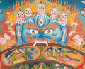 The Mystical Wheel of Life Thangka - T-S-BT-PB-AU-WOL-0154
