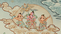 Handpainted Shakyamuni Buddha Thangka: The Eternal Light of Awakening - T-PS-SS-GB-AU-SB-0001
