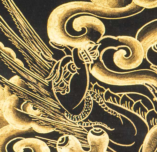 Wrathful Hayagriva Thangka – The Thunderous Protector - T-S-BT-BB-VK-0140